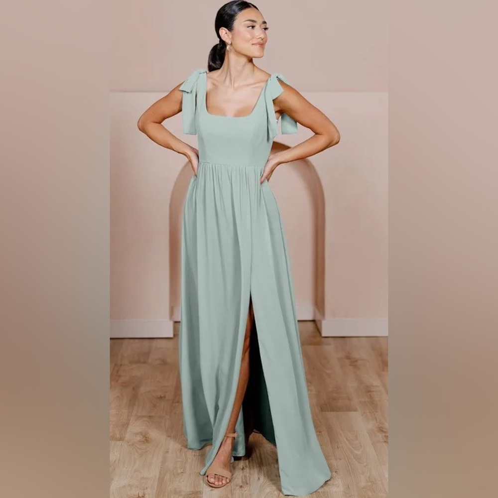Revelry Bowie Bridesmaida Dress- Sage 908